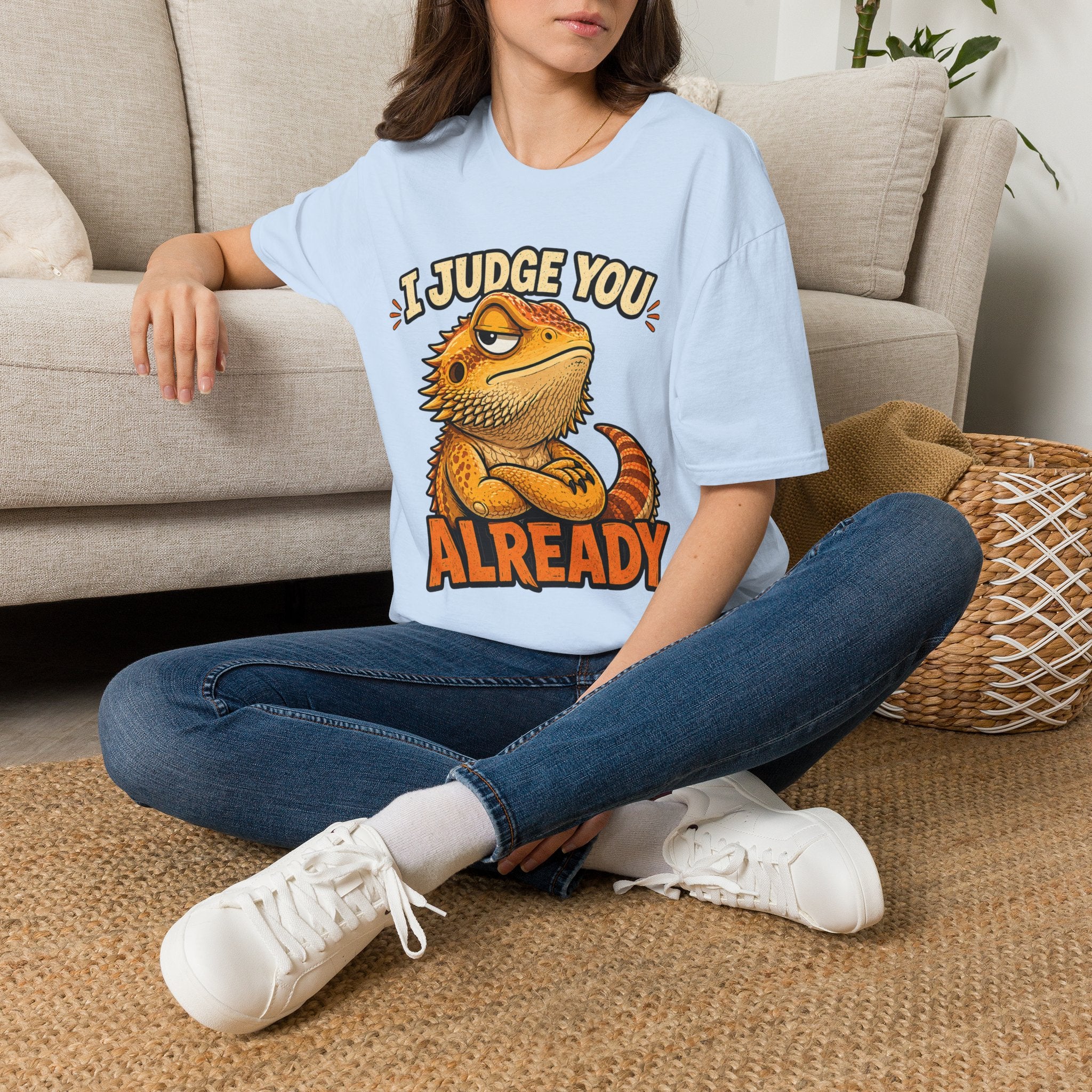 Bearded Dragon "I Judge You Already" T-Shirt