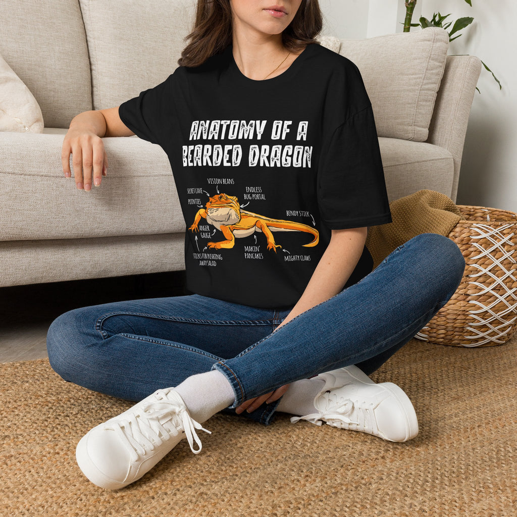 Anatomy of a Bearded Dragon T-Shirt