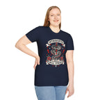 Introverted But Will Strike T-Shirt — Retro Snake Dagger Graphic Tee