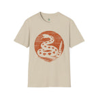 Vintage Rattlesnake Sunset Shirt | Western Snake Graphic Tee