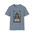 Serpent Seer T-Shirt — Mystical Cobra & Moon Phase Graphic Tee