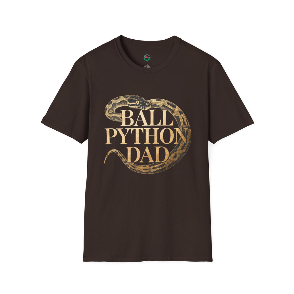 Ball Python Dad T‑Shirt — Vintage Snake Reptile Lover Tee