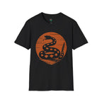 Vintage Rattlesnake Sunset Shirt | Western Snake Graphic Tee