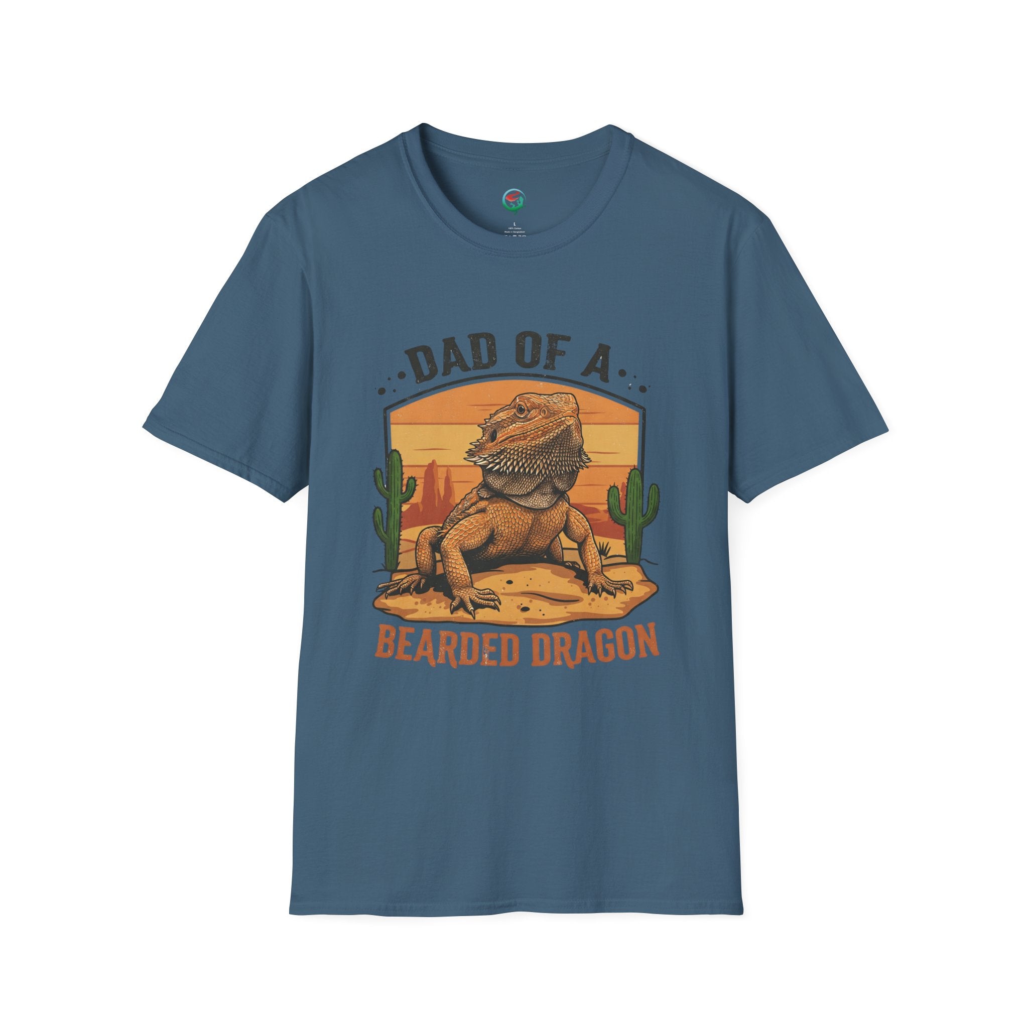 Dad of a Bearded Dragon T-Shirt — Funny Reptile Dad Gift