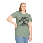 I Can't Adult Today I'm Herping Shirt | Funny Snake Herping Tee