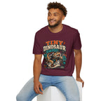 Tiny Dinosaur Energy Bearded Dragon Retro Graphic T-Shirt
