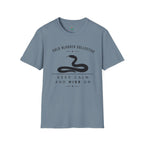 Cold Blooded Collective Snake T-Shirt — "Keep Calm and Hiss On" Graphic Tee