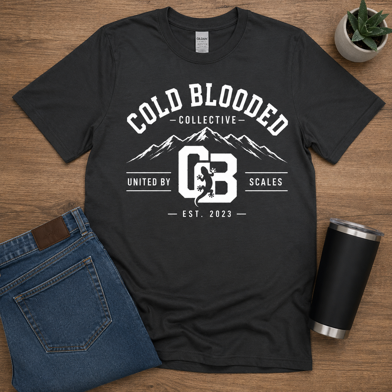 Cold Blooded Collective United by Scales T-Shirt | Reptile Apparel