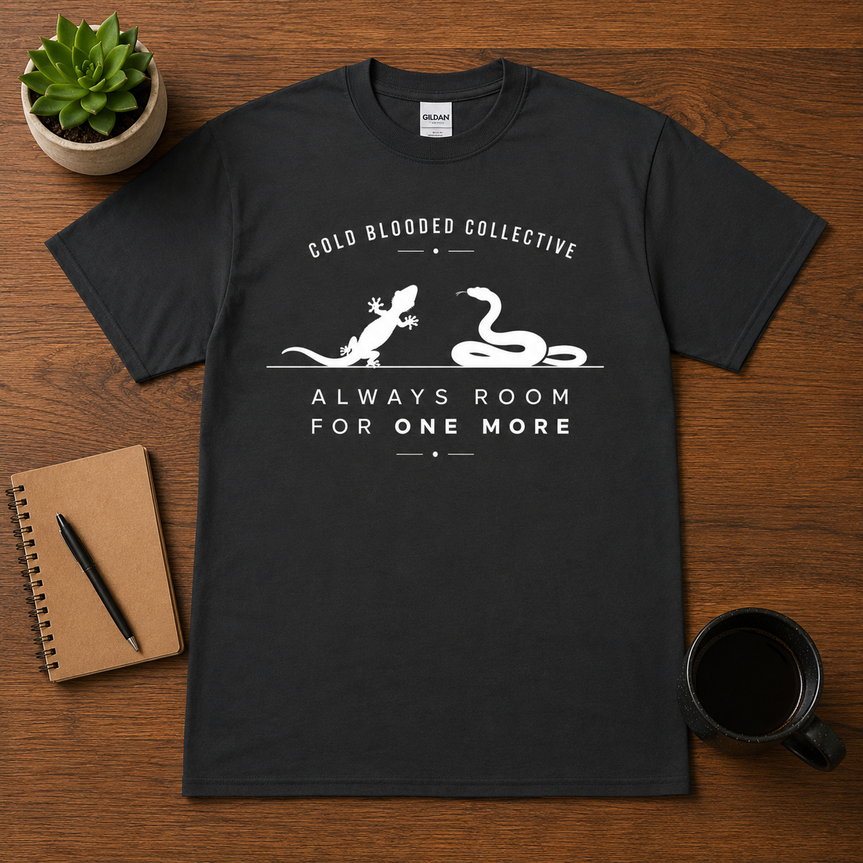 Always Room for One More Reptile T-Shirt | Funny Reptile Collector Tee