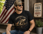 American Iguana Patriotic Shirt | Vintage Reptile USA Graphic Tee