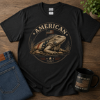 American Iguana Patriotic Shirt | Vintage Reptile USA Graphic Tee