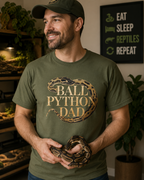 Ball Python Dad Shirt | Funny Snake Dad Graphic Tee for Ball Python Owners