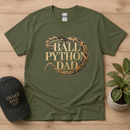 Ball Python Dad Shirt | Funny Snake Dad Graphic Tee for Ball Python Owners