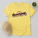 Beard Gang Retro Bearded Dragon T-Shirt | Vintage Reptile Lover Tee