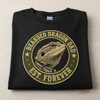 Bearded Dragon Dad EST Forever - Bearded Dragon Tee