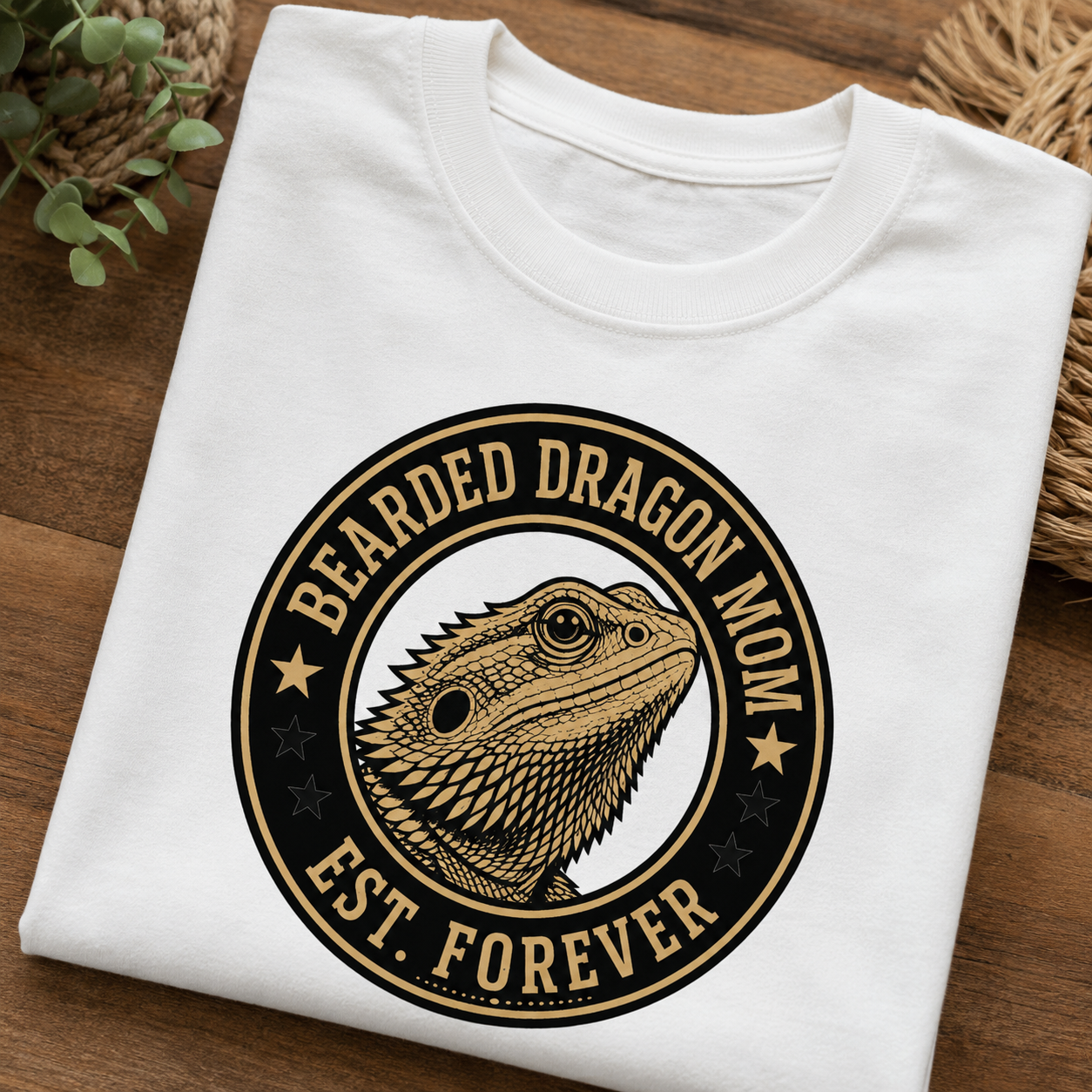 Bearded Dragon Mom EST Forever