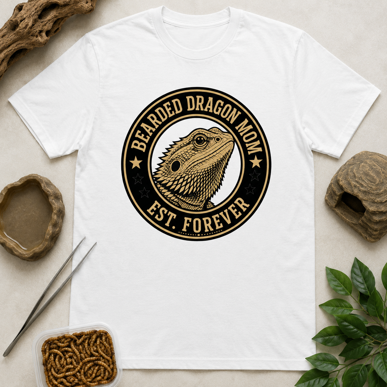 Bearded Dragon Mom EST Forever