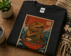 Bearded Dragon Ramen T-Shirt | Cute Ramen Lover Reptile Tee | Funny Beardie Shirt