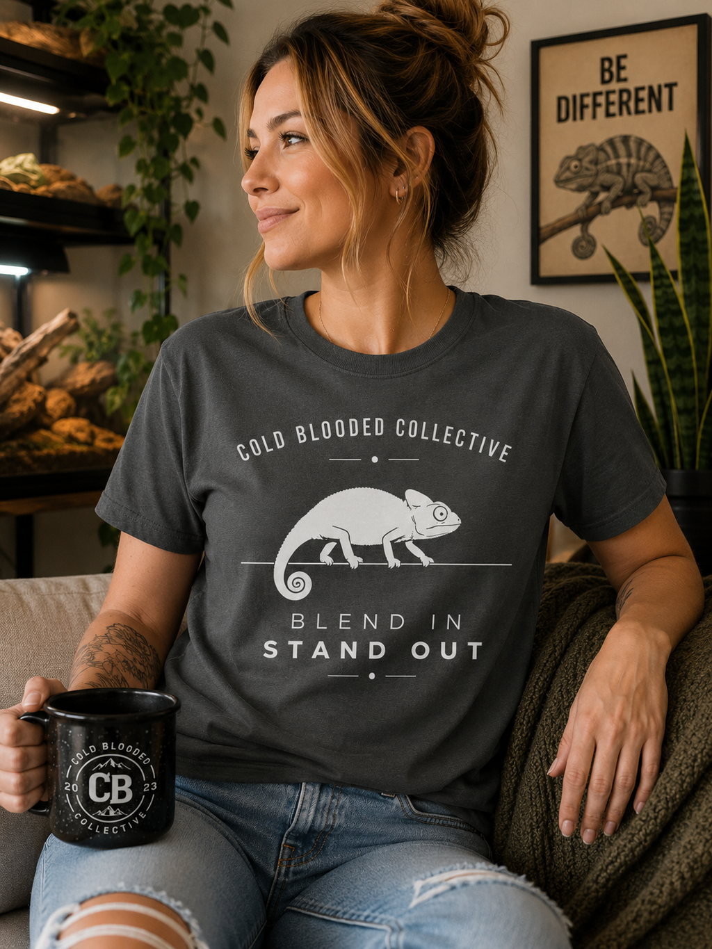 Blend In Stand Out Chameleon T-Shirt