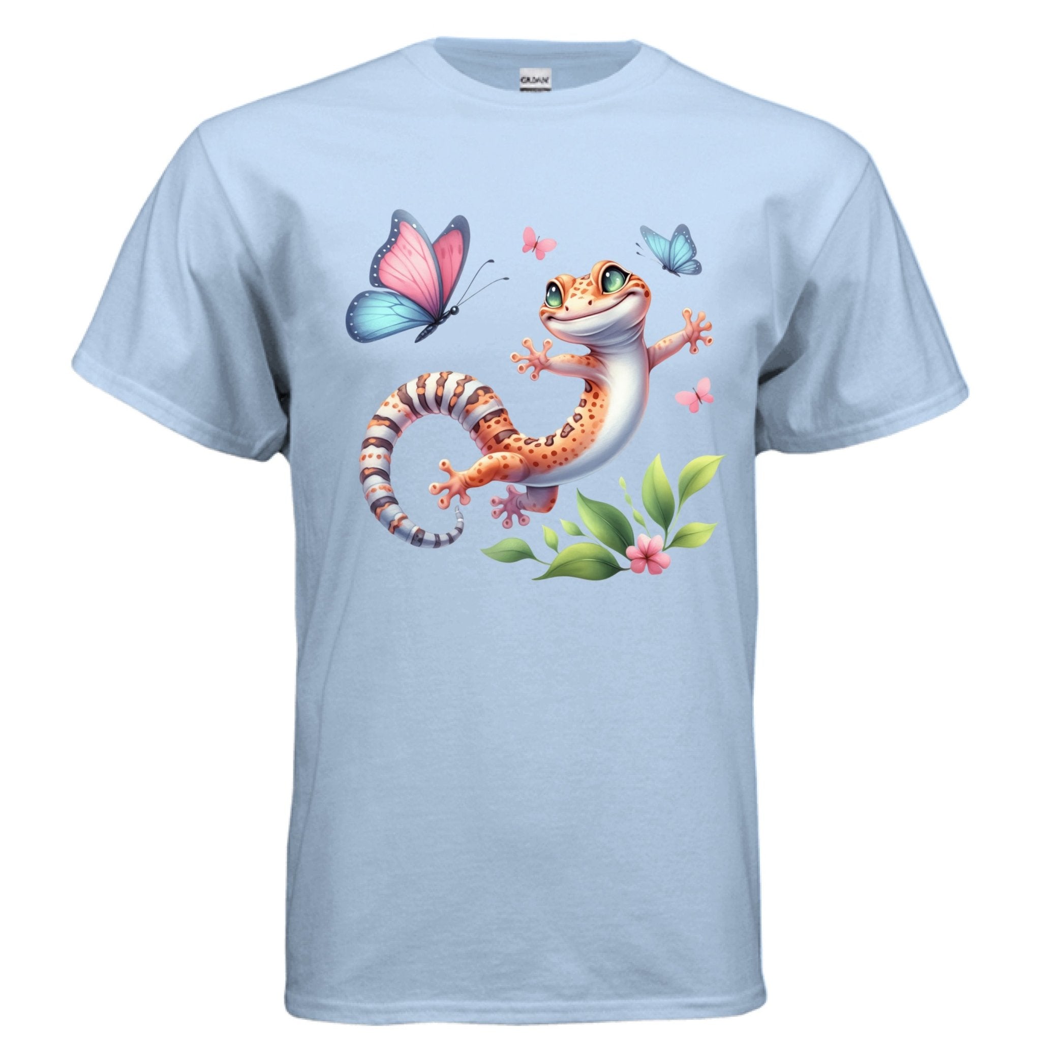 Colorful Butterfly Gecko T-Shirt - Red River Exotics