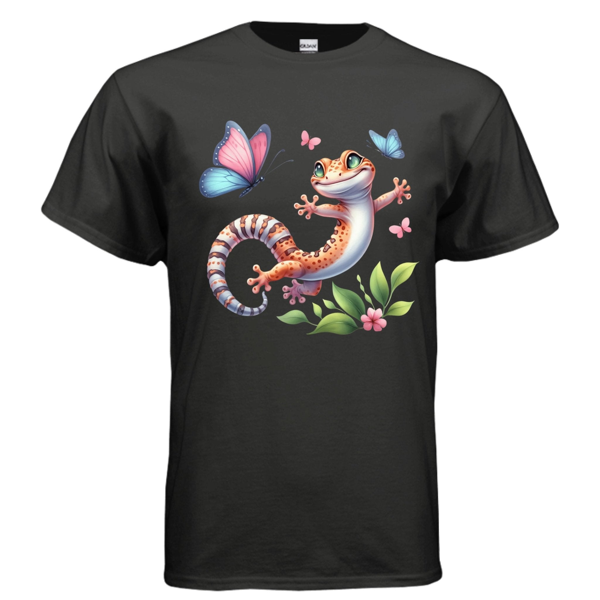 Colorful Butterfly Gecko T-Shirt - Red River Exotics