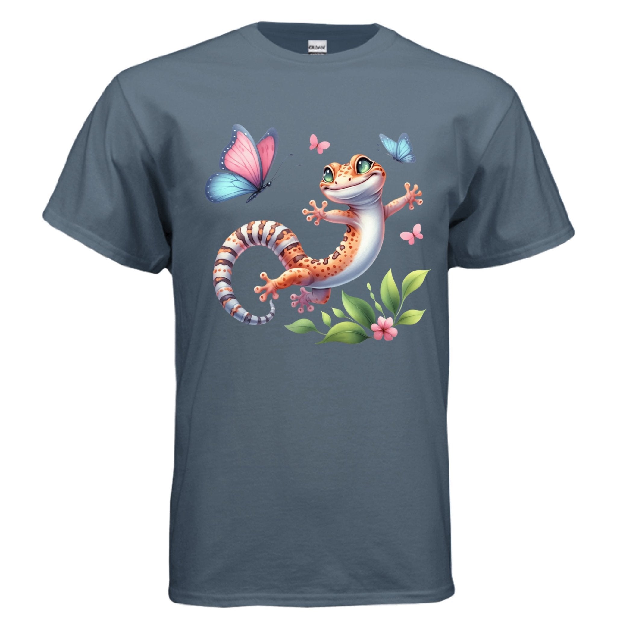 Colorful Butterfly Gecko T-Shirt - Red River Exotics