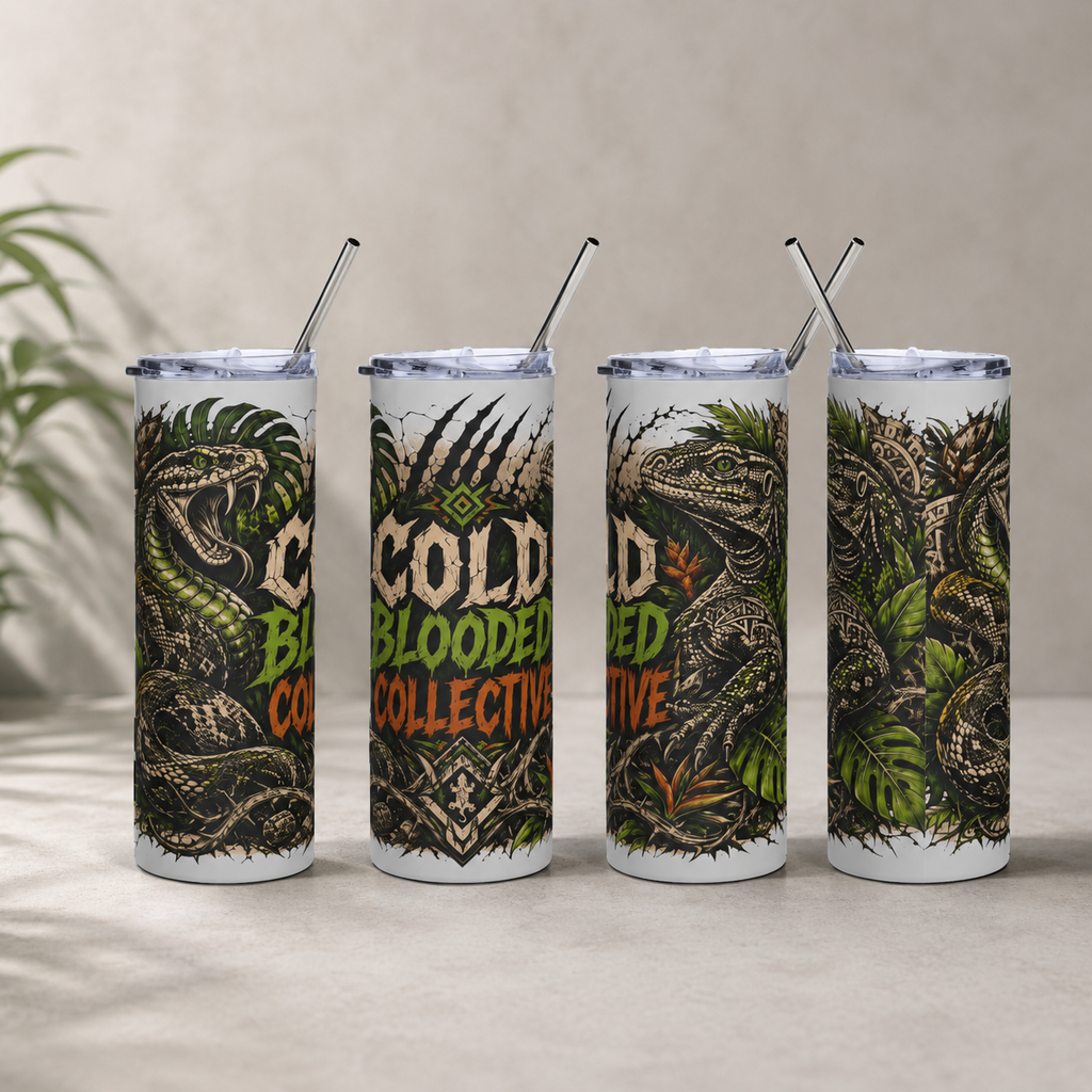 Cold-Blooded Collective 20oz Stainless Tumbler