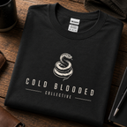 Cold Blooded Collective Snake Shirt | Minimalist Reptile Streetwear Tee