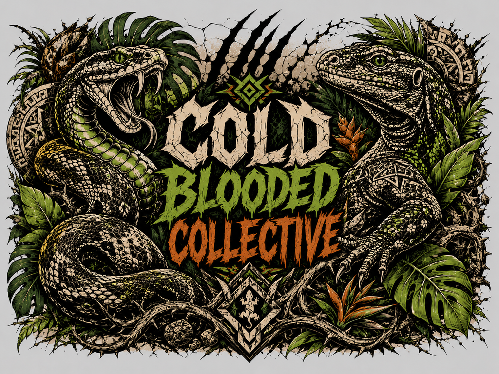 Cold-Blooded Collective 20oz Stainless Tumbler