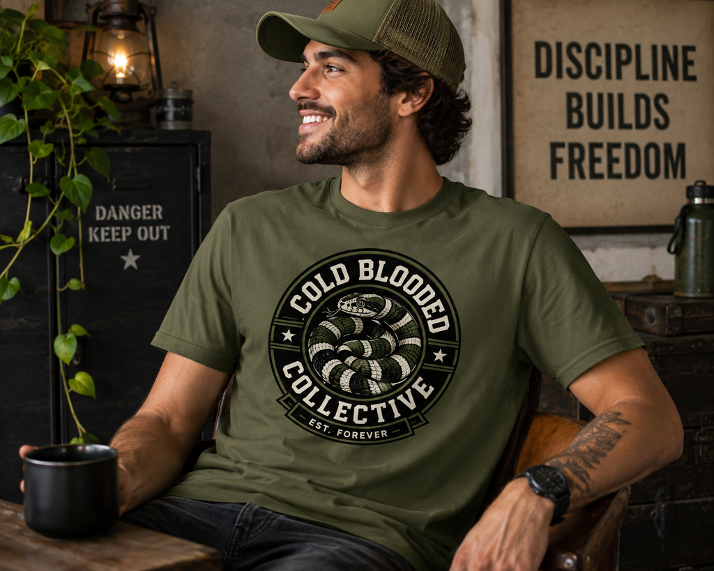 Cold Blooded Collective Kingsnake Shirt | Vintage Reptile Lover Graphic Tee