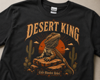 Desert King Cold Blooded Rebel - Bearded Dragon Tee