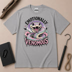 Emotionally Venomous Snake T-Shirt | Cute Pastel Gothic Reptile Graphic Tee