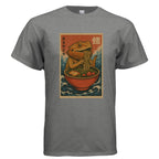 Fun Ramen Dragon Graphic Tee Shirt - Red River Exotics LLC