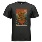 Fun Ramen Dragon Graphic Tee Shirt - Red River Exotics LLC