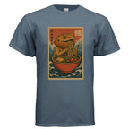 Fun Ramen Dragon Graphic Tee Shirt - Red River Exotics LLC
