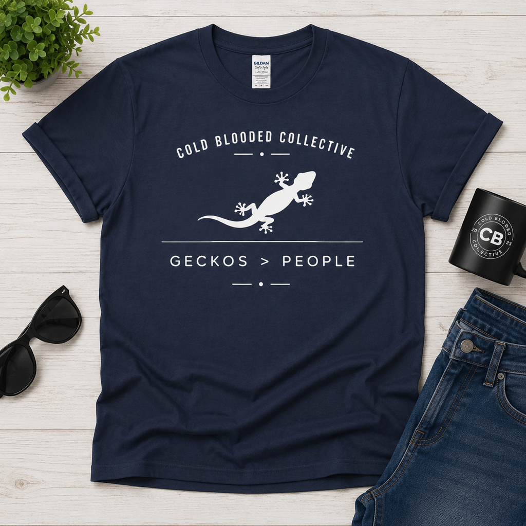 Geckos > People T-Shirt | Cold Blooded Collective