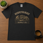 Herpetologist Supply Co. T-Shirt | Reptile & Amphibian Lover Tee