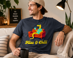 Hiss & Chill Snake Shirt | Funny Reptile Lover Graphic Tee