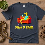 Hiss & Chill Snake Shirt | Funny Reptile Lover Graphic Tee