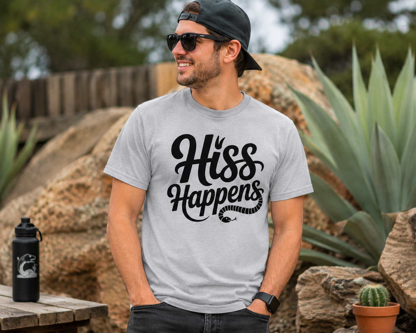 Hiss Happens Snake Shirt | Funny Reptile Lover Tee for Herpers