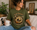 I’m Not Dramatic This Is A Defense Mechanism Shirt | Funny Hognose Snake Tee 🐍😂