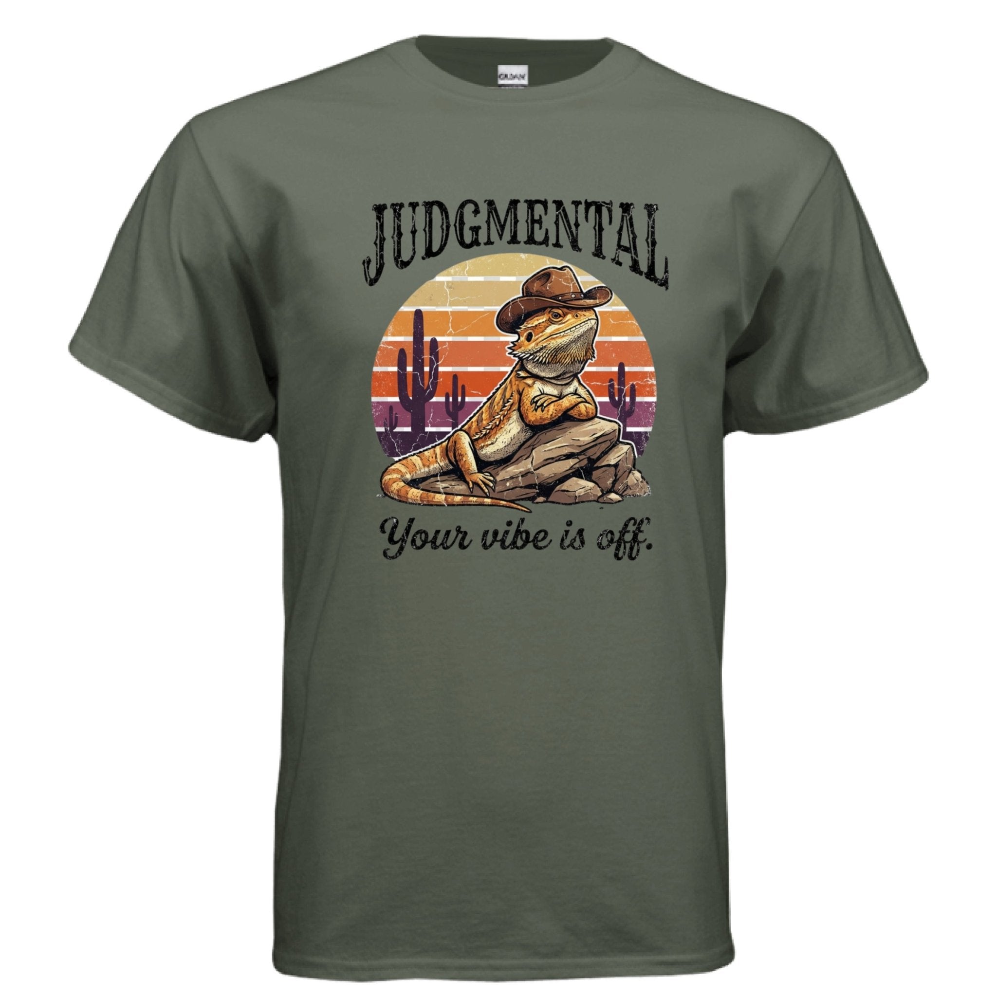 Hilarious Dragon Judge Shirt, Gildan Cotton Tee - Red River Exotics