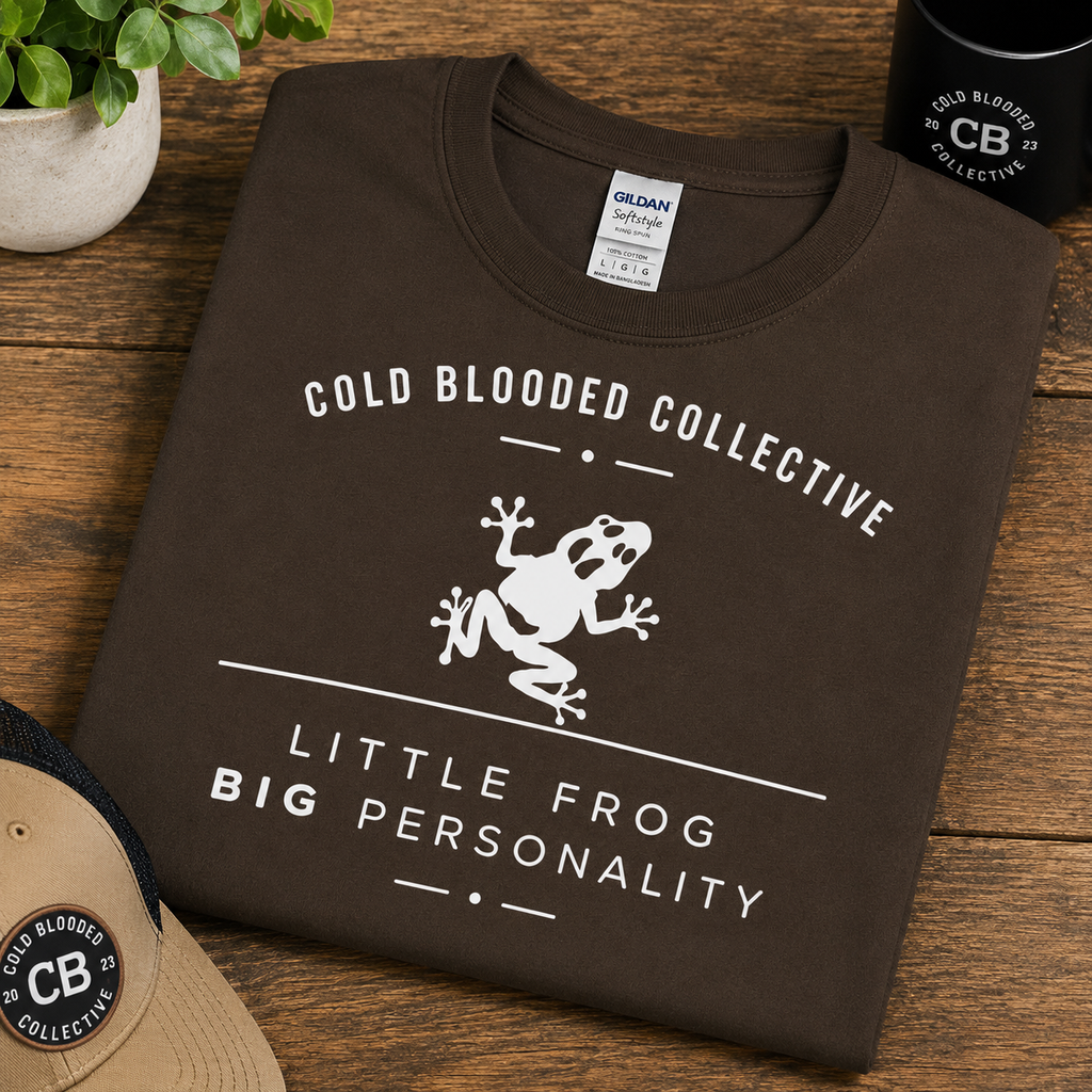Little Frog Big Personality Tree Frog T-Shirt | Cold Blooded Collective