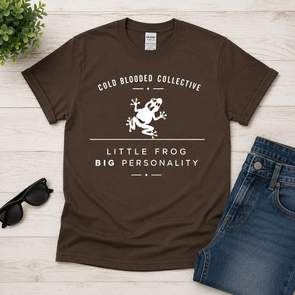 Little Frog Big Personality Tree Frog T-Shirt | Cold Blooded Collective