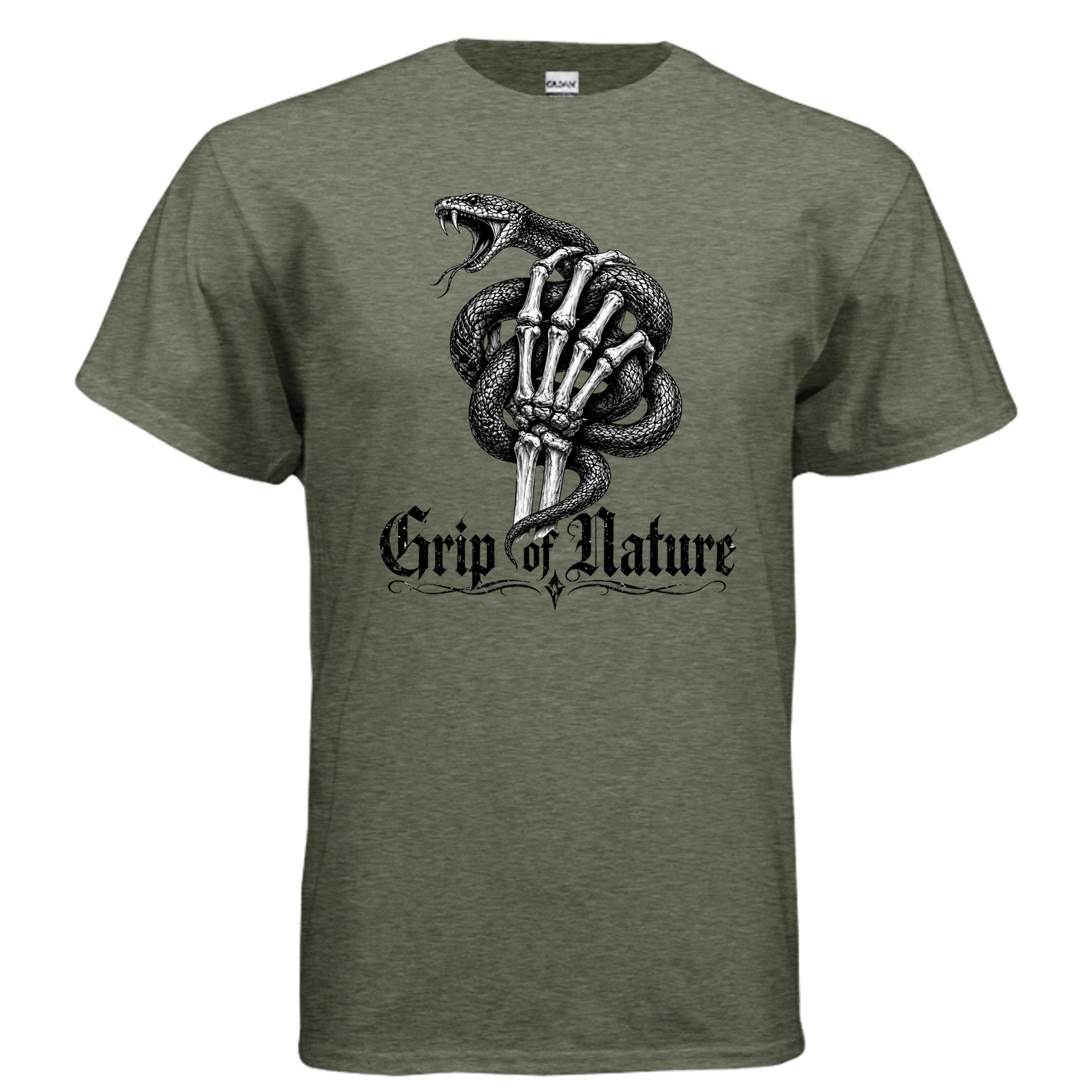 HEATHER MILITARY GREEN - G500 - FRONT