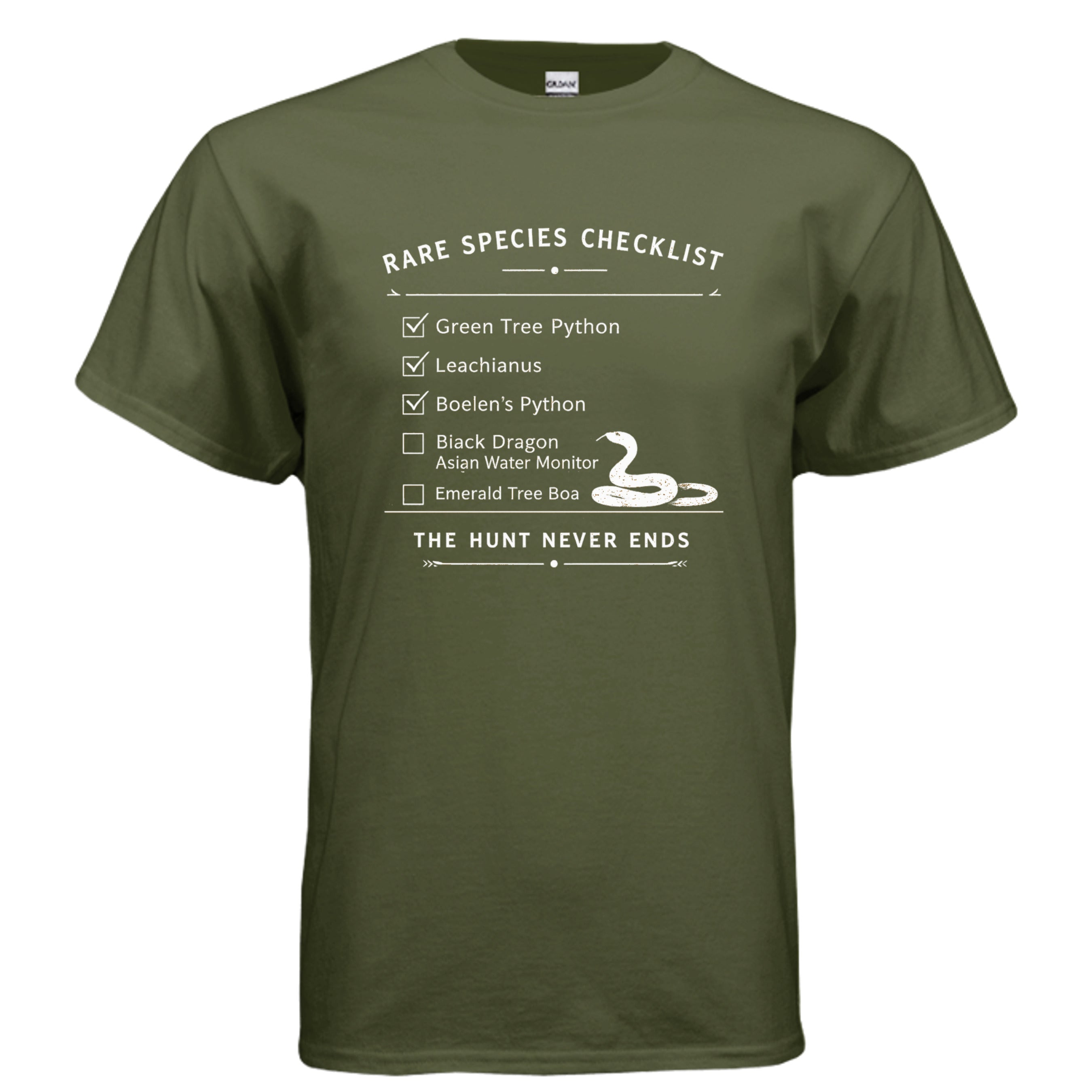 MILITARY GREEN - G500 - FRONT