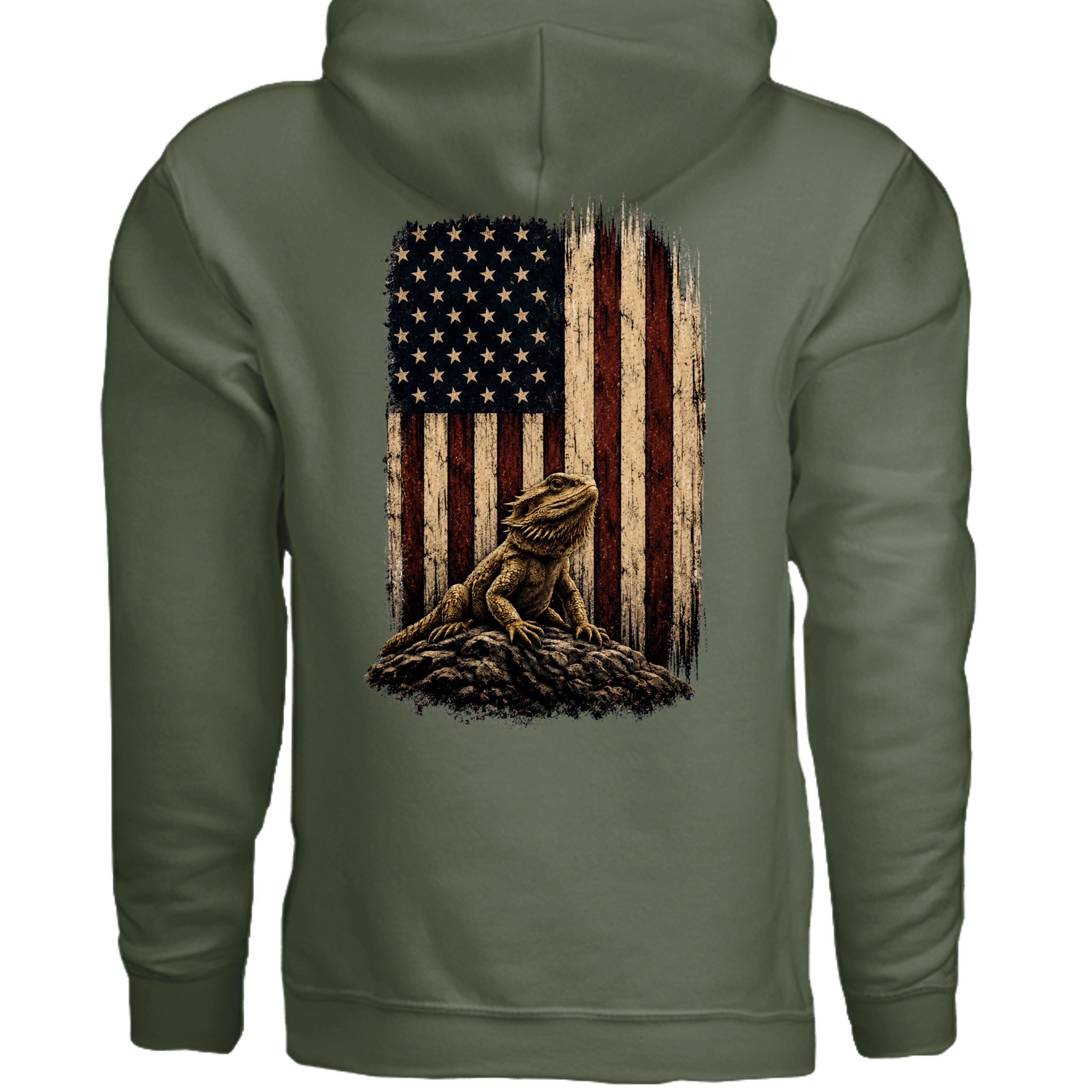MILITARY GREEN - G185 - BACK