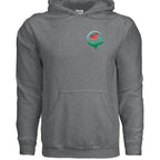 Fan Charcoal Heather - G185 - FRONT