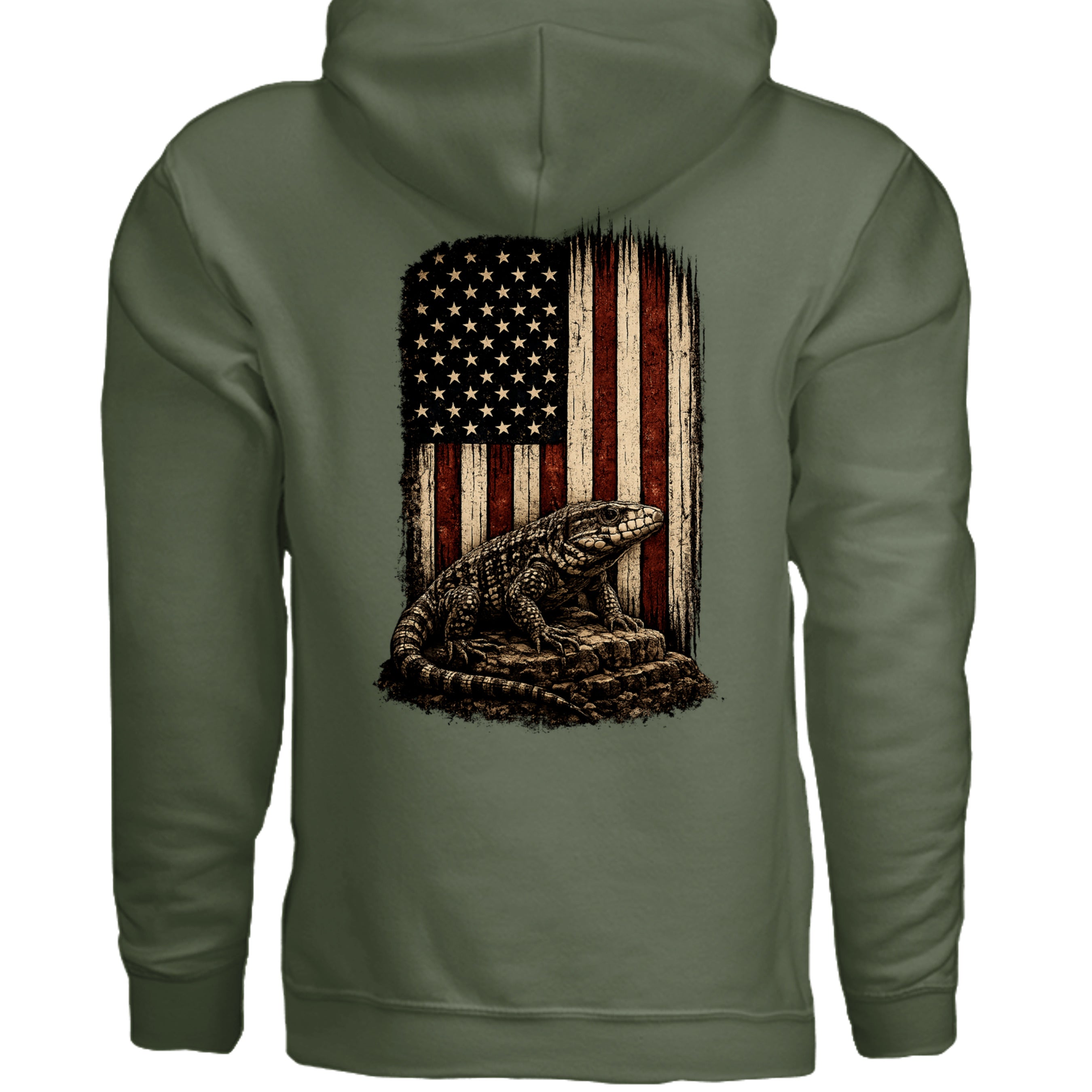 MILITARY GREEN - G185 - BACK