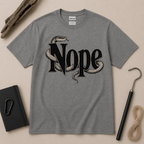 NOPE Snake T-Shirt – Funny Introvert Serpent Tee